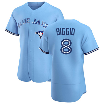Cavan Biggio Men's Authentic Toronto Blue Jays Blue Powder Alternate Jersey