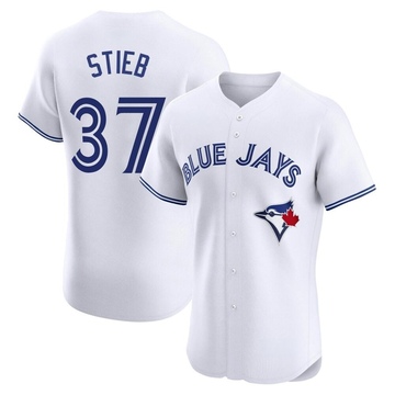 Dave Stieb Men's Elite Toronto Blue Jays White Home Jersey