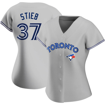 Dave Stieb Women's Replica Toronto Blue Jays Gray Road Jersey