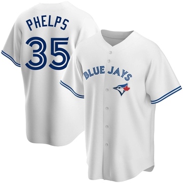 David Phelps Youth Replica Toronto Blue Jays White Home Jersey