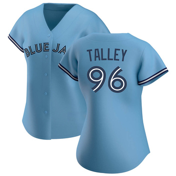 Jason Michael Talley Women's Authentic Toronto Blue Jays Blue Jersey