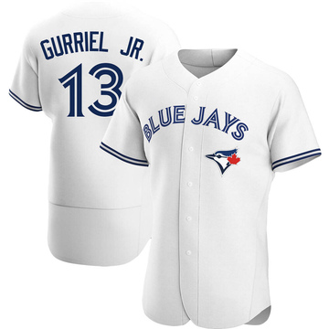 Lourdes Gurriel Jr. Men's Authentic Toronto Blue Jays White Home Jersey