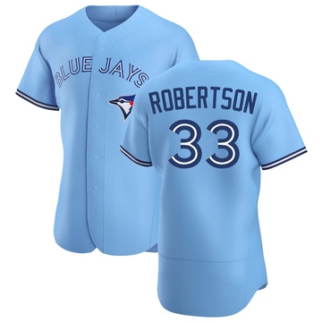 Nick Robertson Men's Authentic Toronto Blue Jays Blue Powder Alternate Jersey