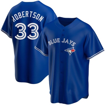 Nick Robertson Youth Replica Toronto Blue Jays Royal Alternate Jersey