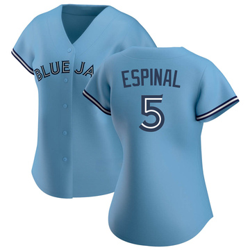 Santiago Espinal Women's Authentic Toronto Blue Jays Blue Jersey
