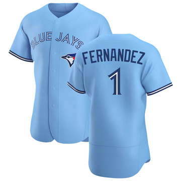 Tony Fernandez Men's Authentic Toronto Blue Jays Blue Powder Alternate Jersey