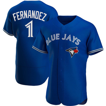 Tony Fernandez Men's Authentic Toronto Blue Jays Royal Alternate Jersey