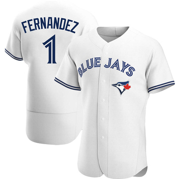 Tony Fernandez Men's Authentic Toronto Blue Jays White Home Jersey