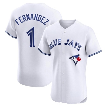 Tony Fernandez Men's Elite Toronto Blue Jays White Home Jersey