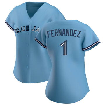 Tony Fernandez Women's Authentic Toronto Blue Jays Blue Jersey