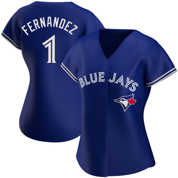 Tony Fernandez Women's Authentic Toronto Blue Jays Royal Alternate Jersey