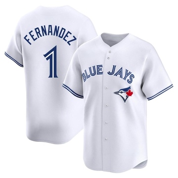 Tony Fernandez Youth Limited Toronto Blue Jays White Home Jersey