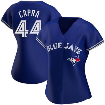 Vinny Capra Women's Authentic Toronto Blue Jays Royal Alternate Jersey