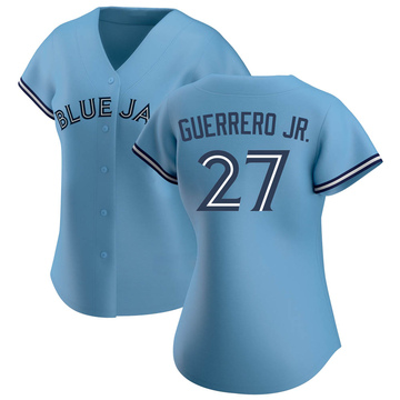 Vladimir Guerrero Jr. Women's Authentic Toronto Blue Jays Blue Jersey