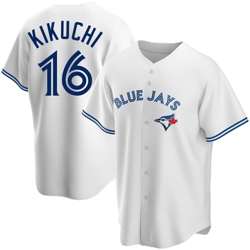 Yusei Kikuchi Youth Replica Toronto Blue Jays White Home Jersey
